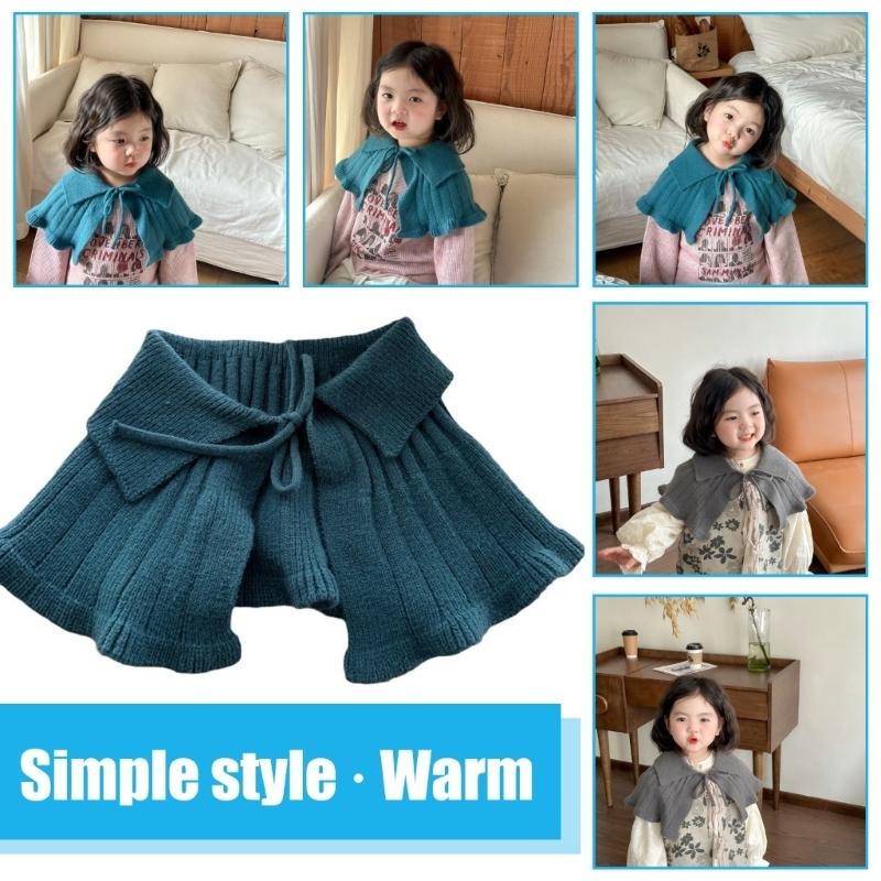 Winter Clothing Accessories - 97BC ปลอกคอปลอมแบบถอดได้ 3-10T ผ้าคลุมไหล่เด็กอุปกรณ์เสริมเสื้อผ้าสำหรับฤดู Chilly