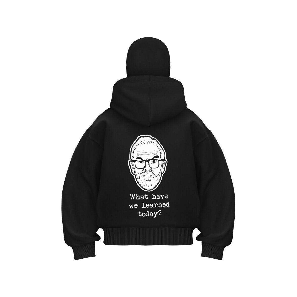 Winter Clothing Quotes - เสื้อฮู้ดสองชั้นลายคำคม Wise quote with face สำหรับผู้ชายและผู้หญิง