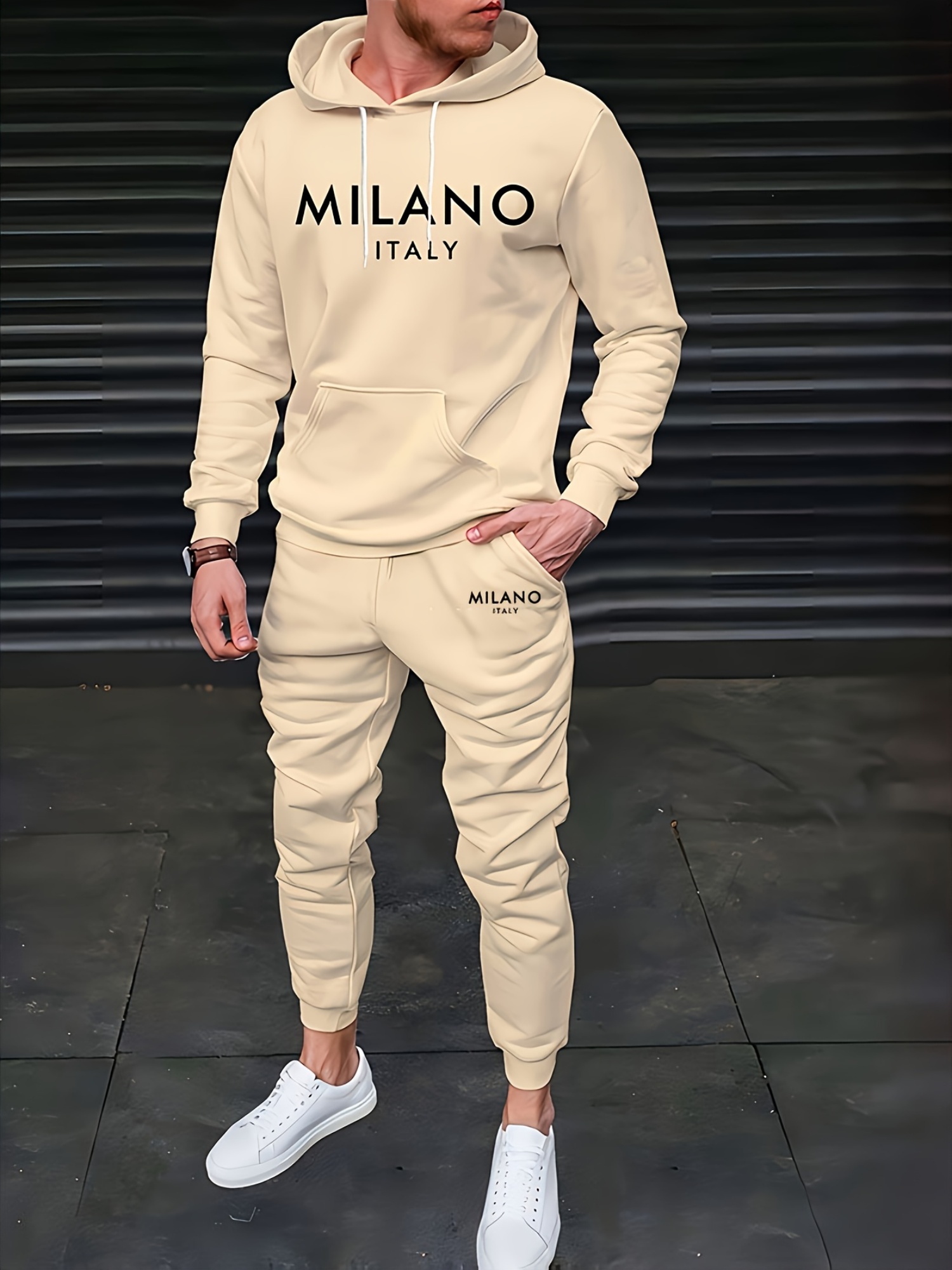 Winter Clothing Affordable - ชุดเสื้อฮู้ดและกางเกงแฟชั่นสตรีทสำหรับผู้ชายฤดูใบไม้ผลิและฤดูใบไม้ร่วง, เสื้อผ้ากีฬากลางแจ้ง, เสื้อผ้าแฟชั่นทันสมัยราคาไม่แพง