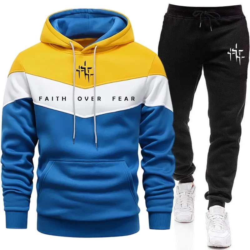 ชุดวอร์มผู้ชาย Faith Over Fear - Winter Clothing Pants บทวิจารณ์และราคา