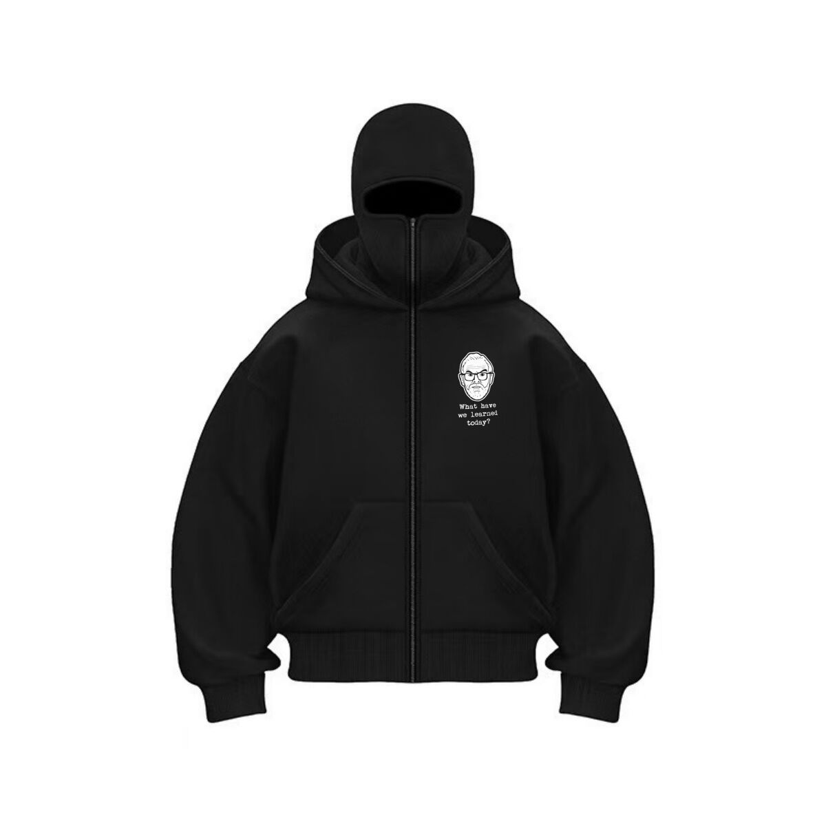 เสื้อฮู้ดสองชั้นลายคำคม Wise q - Winter Clothing Quotes บทวิจารณ์และราคา
