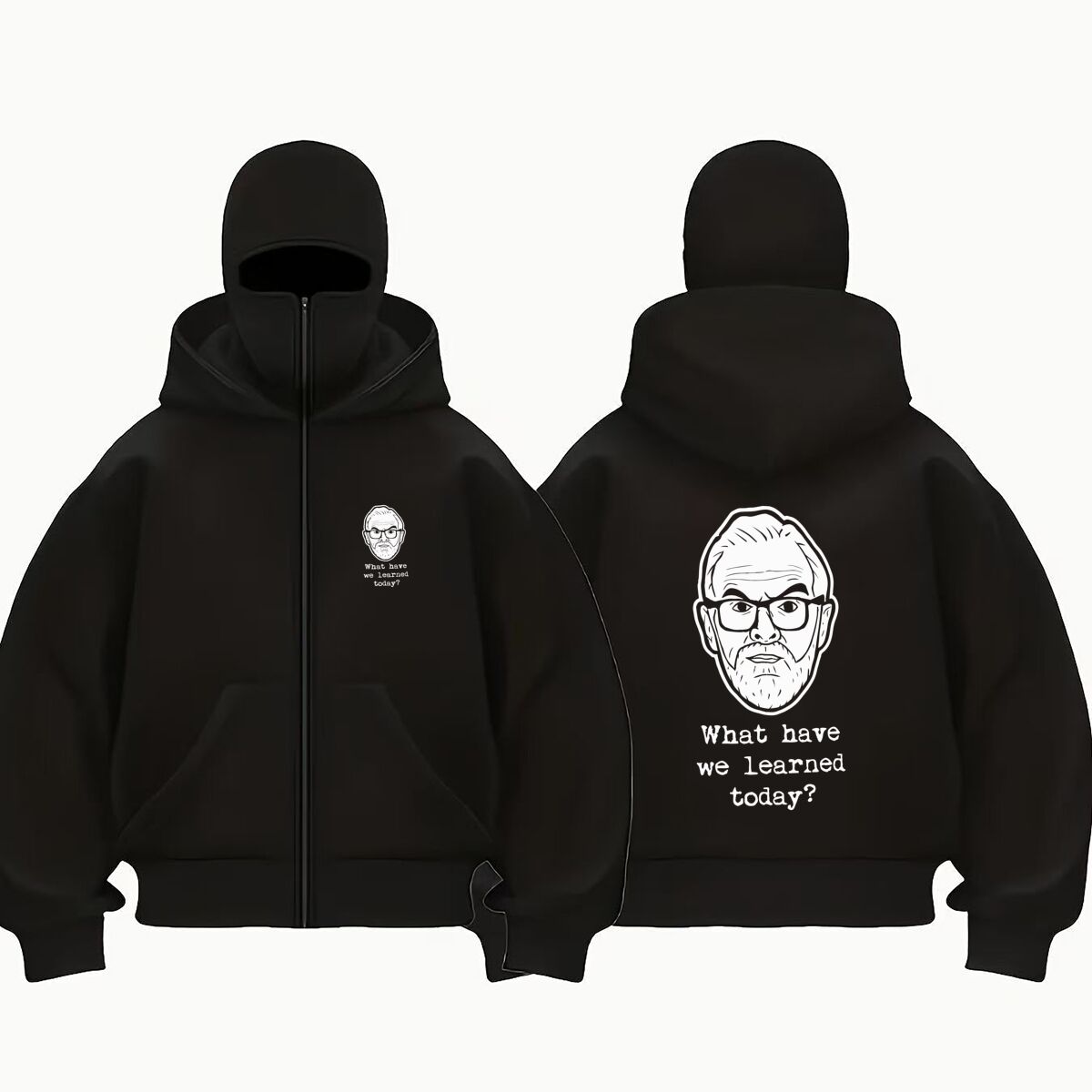 เสื้อฮู้ดสองชั้นลายคำคม Wise q - Winter Clothing Quotes บทวิจารณ์และราคา