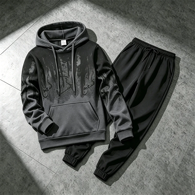 ชุดฮู้ดดี้ผู้ชายสำหรับฤดูใบไม้ - Winter Clothing Pants บทวิจารณ์และราคา