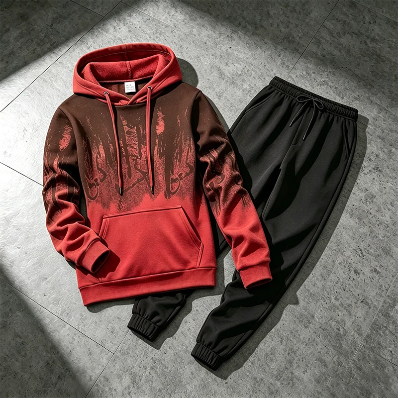 ชุดฮู้ดดี้ผู้ชายสำหรับฤดูใบไม้ - Winter Clothing Pants บทวิจารณ์และราคา