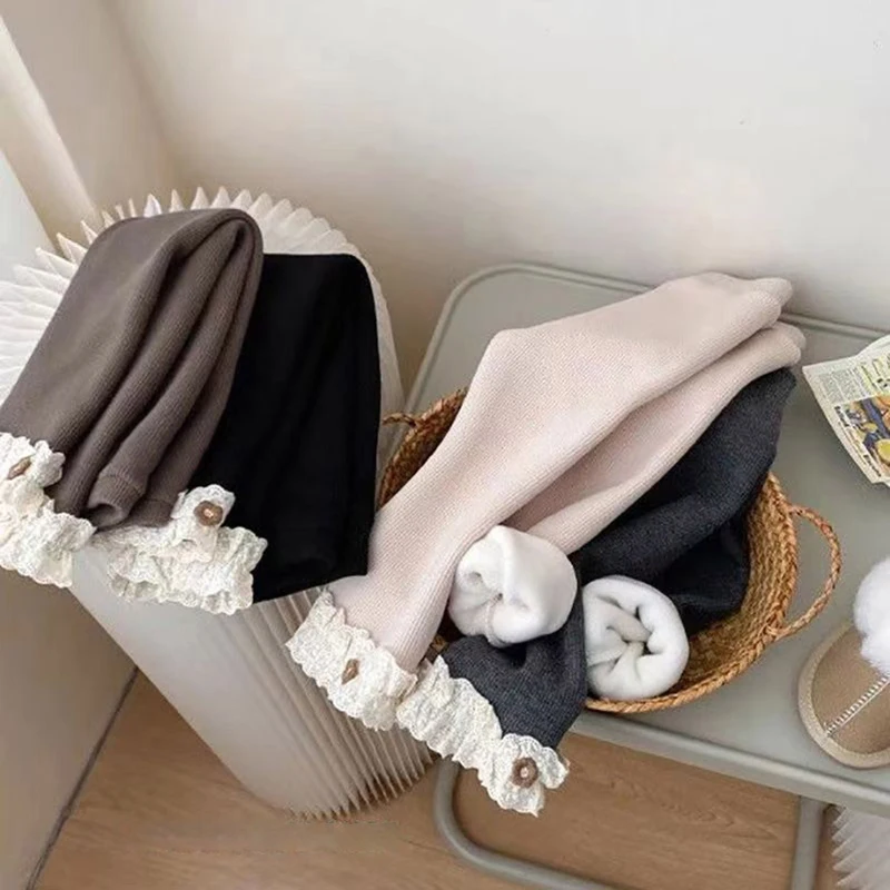 กางเกงเลกกิ้งเด็กผู้หญิงบุขนแก - Winter Clothing For Toddlers บทวิจารณ์และราคา