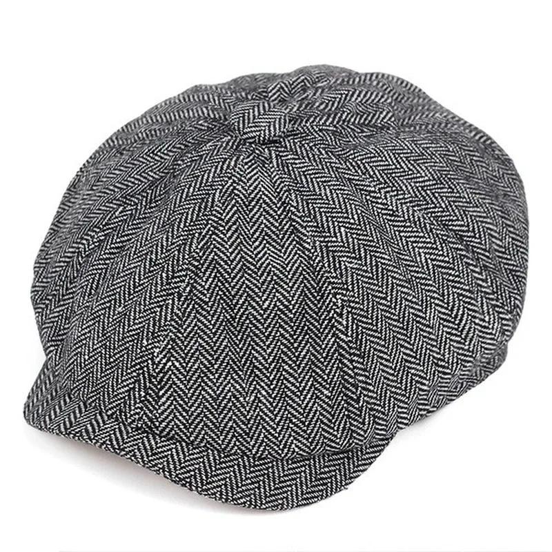 หมวกแก๊ปทรงแบนสไตล์ Gatsby สำห - Winter Clothing Accessories บทวิจารณ์และราคา