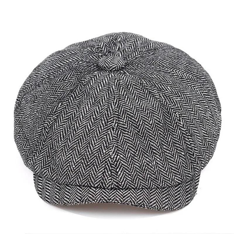หมวกแก๊ปทรงแบนสไตล์ Gatsby สำห - Winter Clothing Accessories บทวิจารณ์และราคา