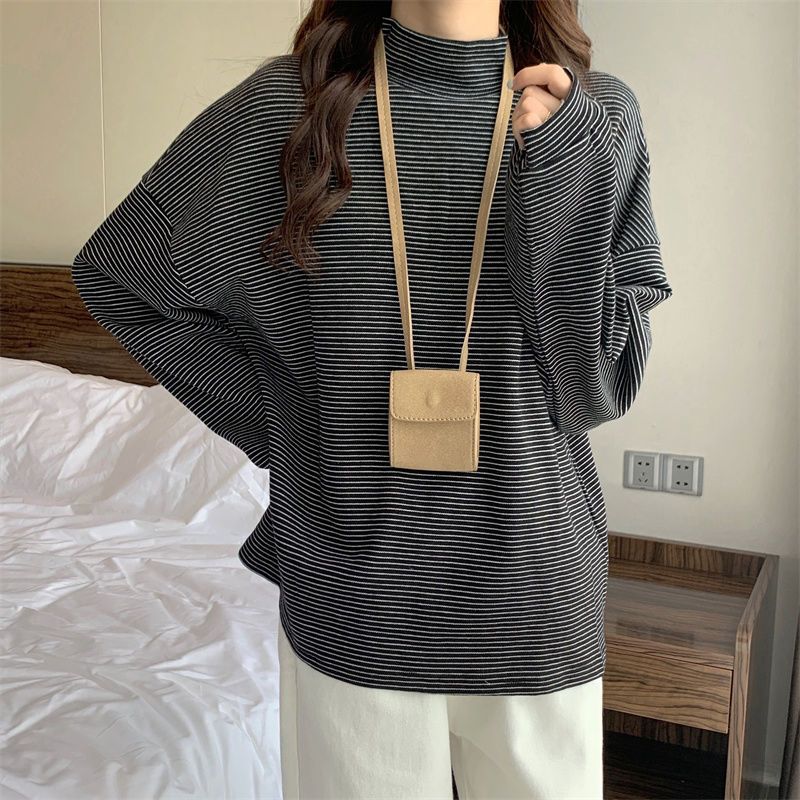 ฤดูใบไม้ร่วงฤดูหนาวครึ่งคอสูงแ - Winter Clothing Affordable บทวิจารณ์และราคา