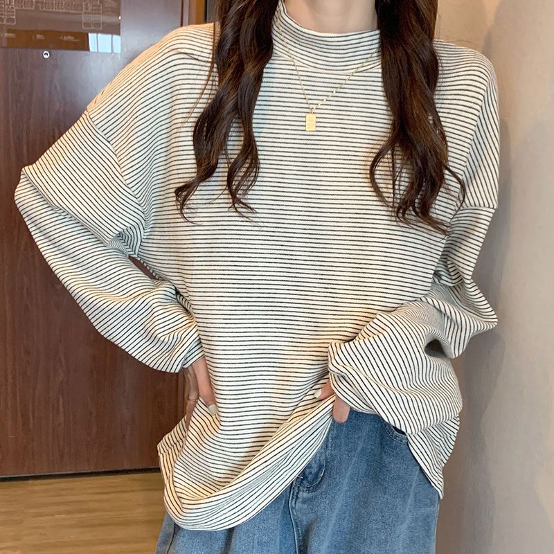 ฤดูใบไม้ร่วงฤดูหนาวครึ่งคอสูงแ - Winter Clothing Affordable บทวิจารณ์และราคา