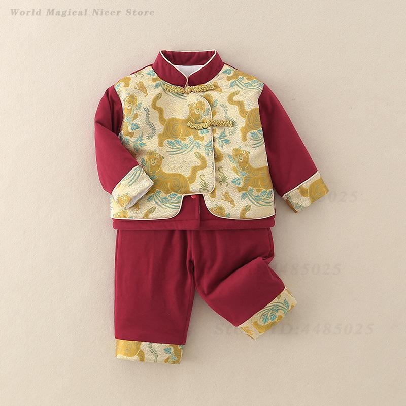 ฤดูใบไม้ร่วงฤดูหนาวชุดหนาเด็กช - Winter Clothing Baby บทวิจารณ์และราคา