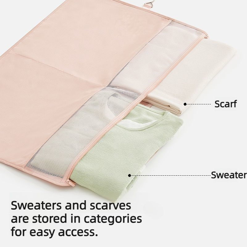 กระเป๋าจัดระเบียบแบบตาข่ายพับไ - Winter Clothing Organizer บทวิจารณ์และราคา