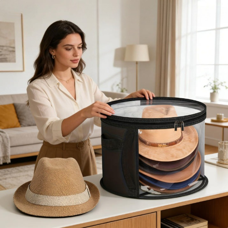 ถังเก็บหมวกฤดูหนาว ถุงเก็บเสื้ - Winter Clothing Organizer บทวิจารณ์และราคา