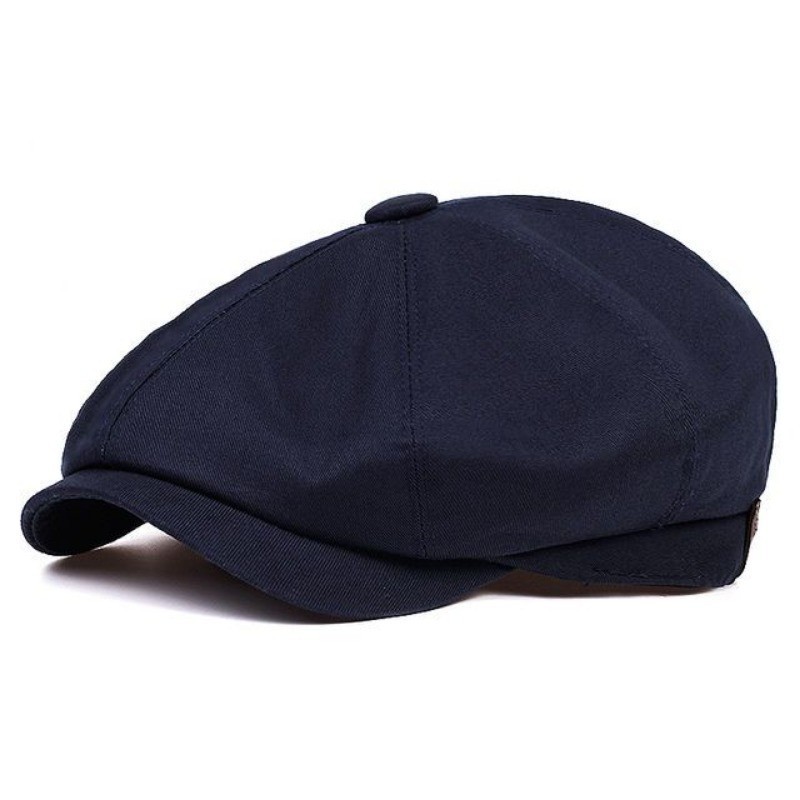หมวกเบเร่ต์ย้อนยุคสีทึบของผู้ช - Winter Clothing Accessories บทวิจารณ์และราคา
