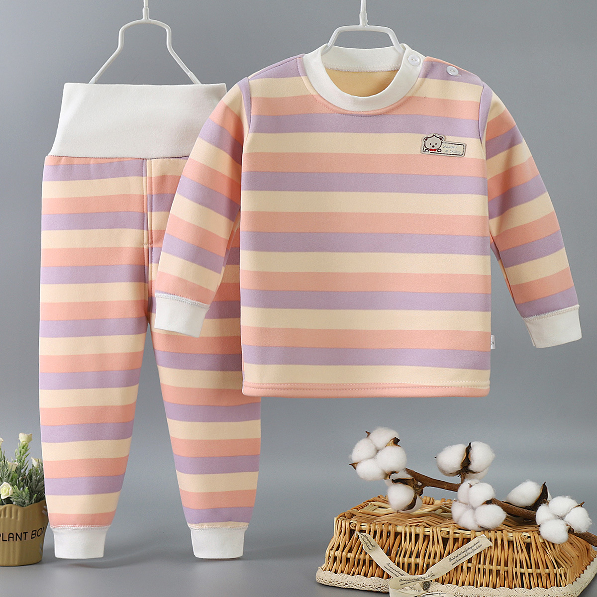 Thicken WARM Plush เด็กชุดเด็ก - Winter Clothing For Toddlers บทวิจารณ์และราคา