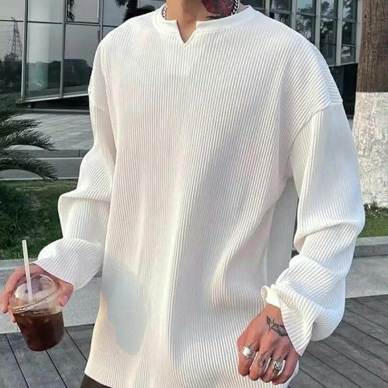 เสื้อใหม่ผู้ชายสีขาวขนาดใหญ่Vค - Winter Clothing Quotes บทวิจารณ์และราคา