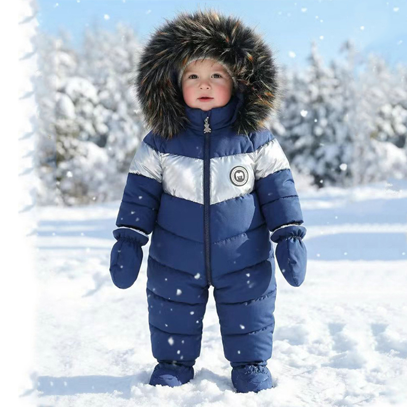 ชุดรอมเปอร์เด็กแรกเกิดฤดูหนาวพ - Winter Clothing Baby บทวิจารณ์และราคา