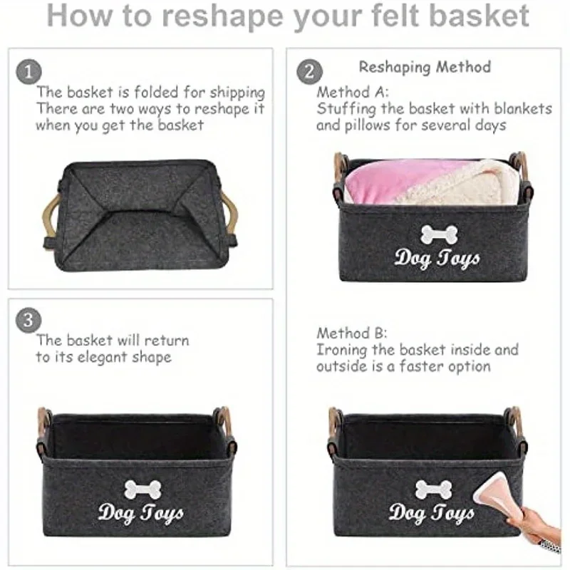 กล่องของเล่นสัตว์เลี้ยงสักหลาด - Winter Clothing Organizer บทวิจารณ์และราคา