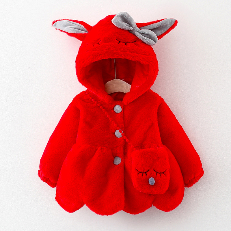 กระต่ายน่ารักหูตุ๊กตาเด็กเสื้อ - Winter Clothing For Toddlers บทวิจารณ์และราคา