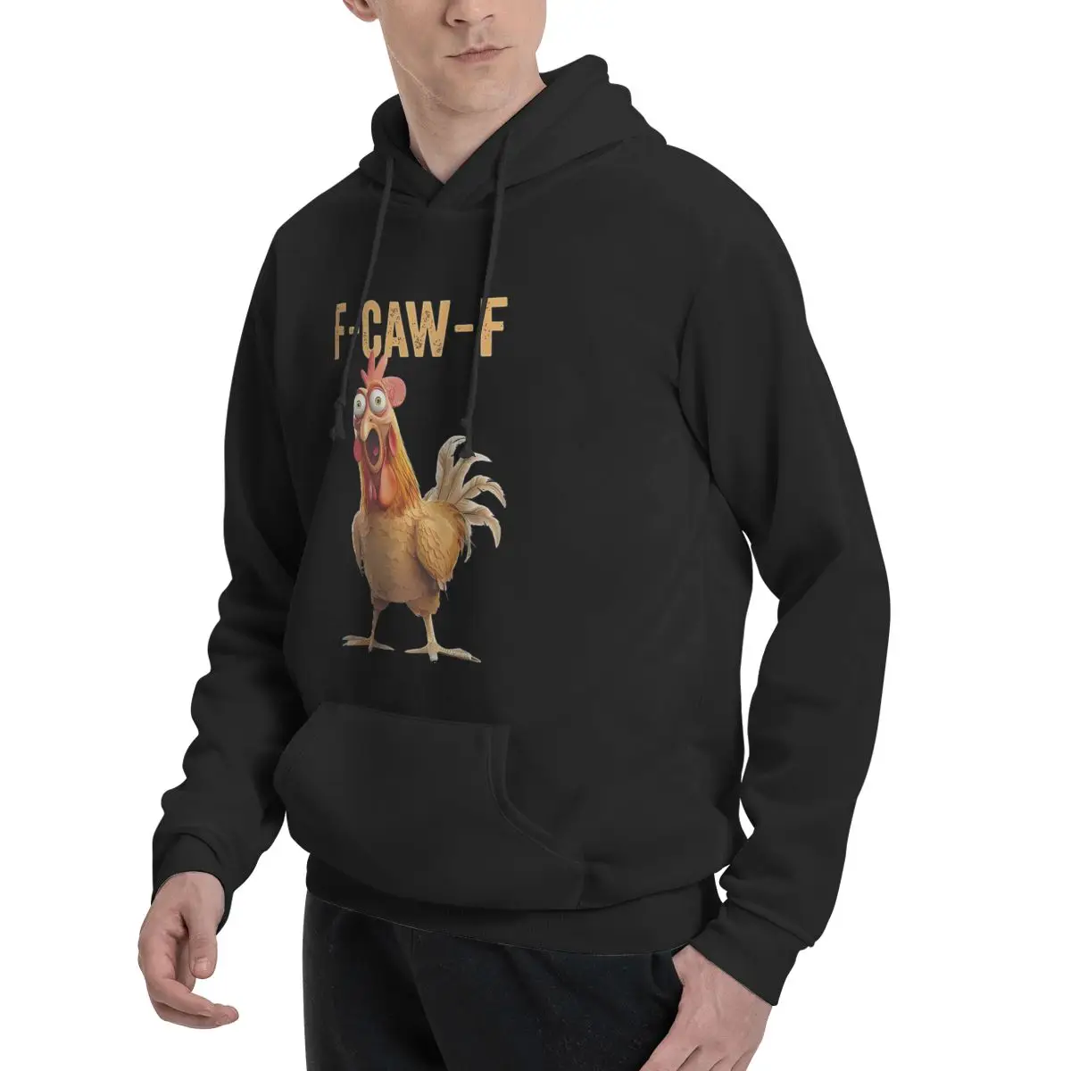 เสื้อฮู้ดดี้ลายไก่ตลก F-Caw-F  - Winter Clothing Quotes บทวิจารณ์และราคา