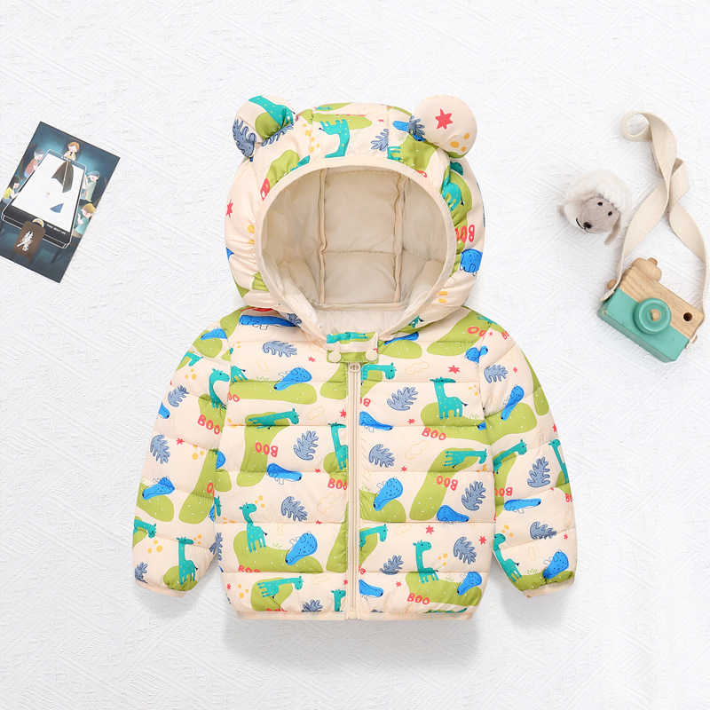 เด็กฝ้ายเสื้อเด็กการ์ตูนลงเสื้ - Winter Clothing Baby บทวิจารณ์และราคา