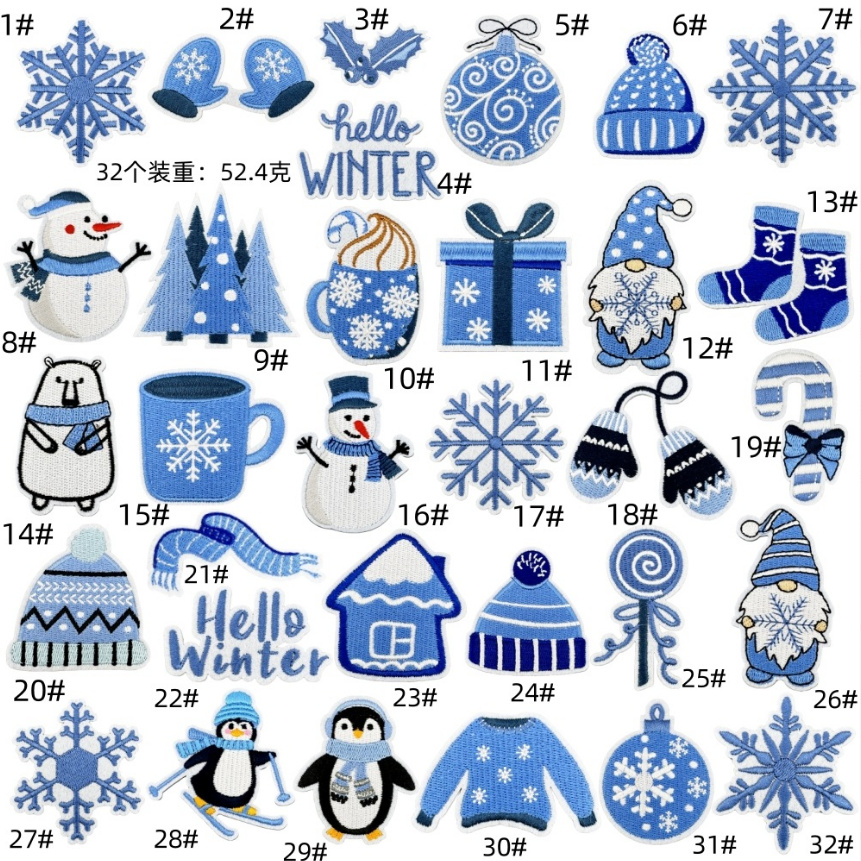 10 ชิ้น Hello Winter Series แพ - Winter Clothing Accessories บทวิจารณ์และราคา